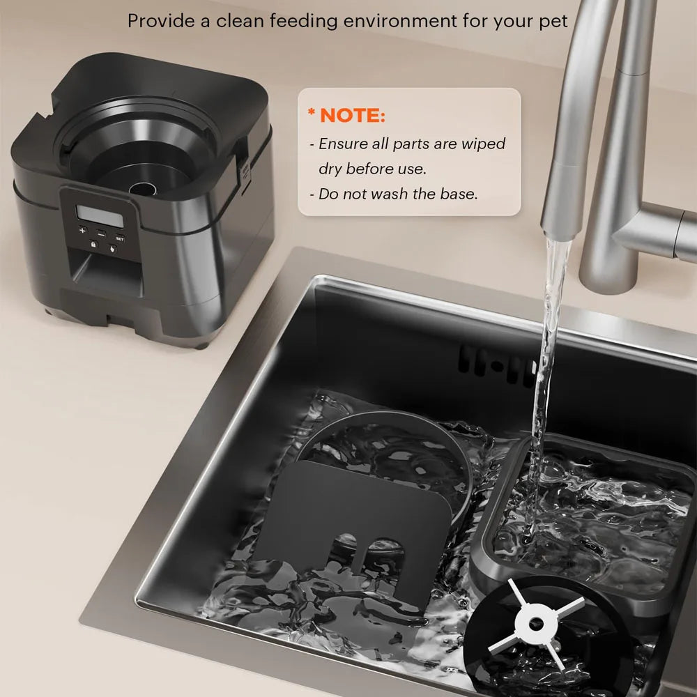 Smart Automatic Pet Feeder – Food Dispenser for Cats & Dogs