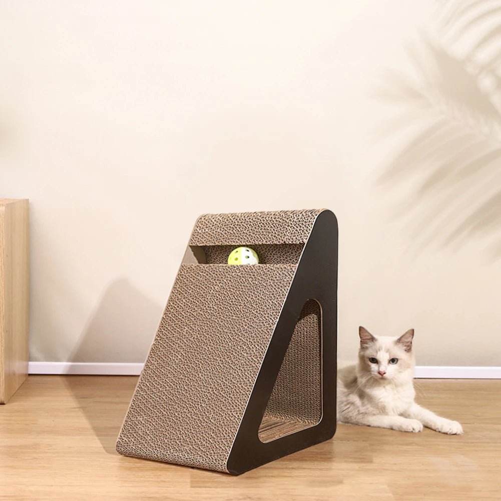 2-in-1 Cat Scratcher Cardboard