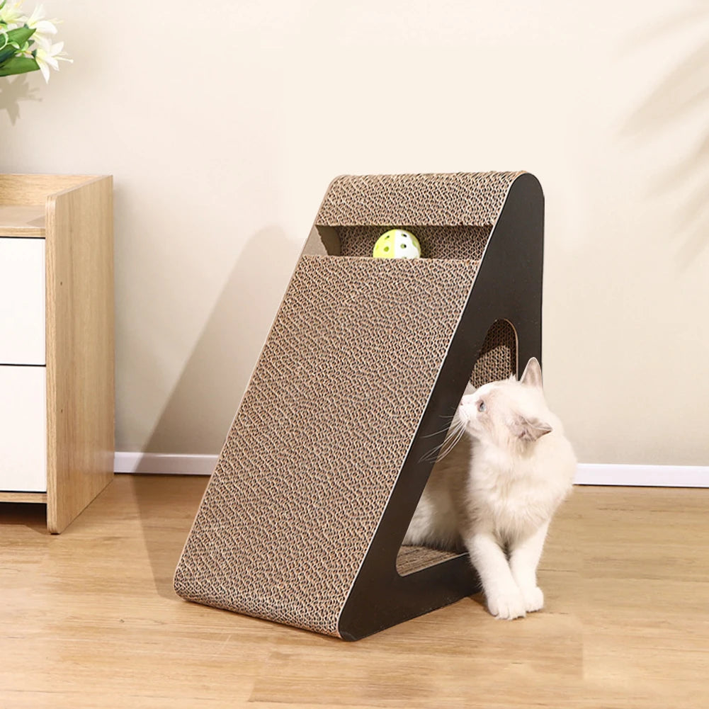 2-in-1 Cat Scratcher Cardboard