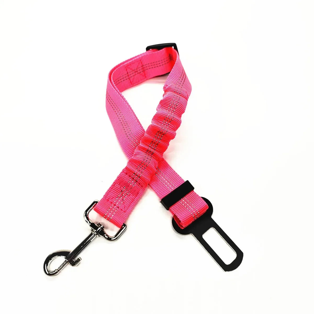 Adjustable Pet Car Seatbelt - Harness Safety Clip