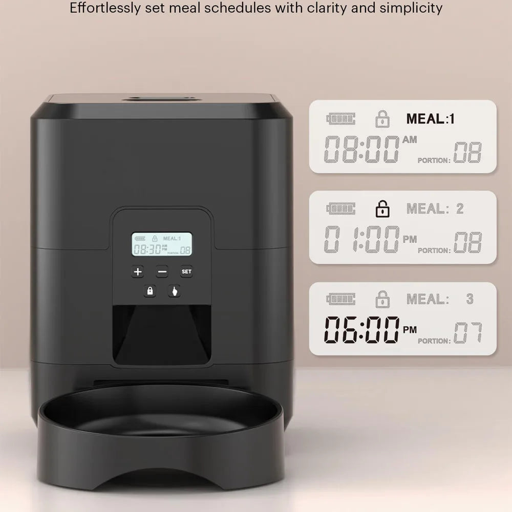 Smart Automatic Pet Feeder – Food Dispenser for Cats & Dogs