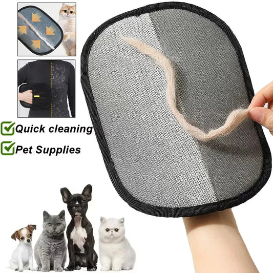 Portable Pet Hair Remover Gloves – Washable