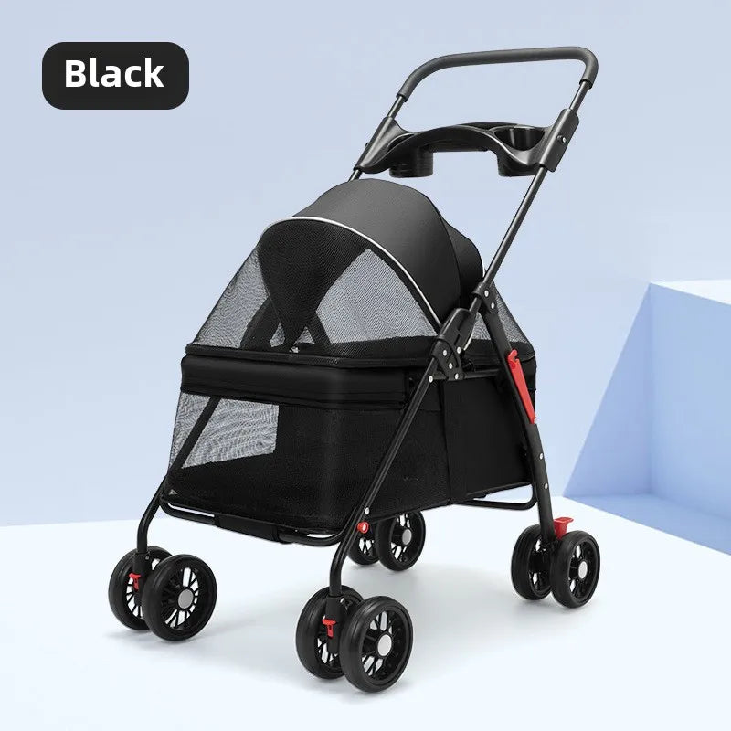 Lightweight & Foldable Pet Stroller