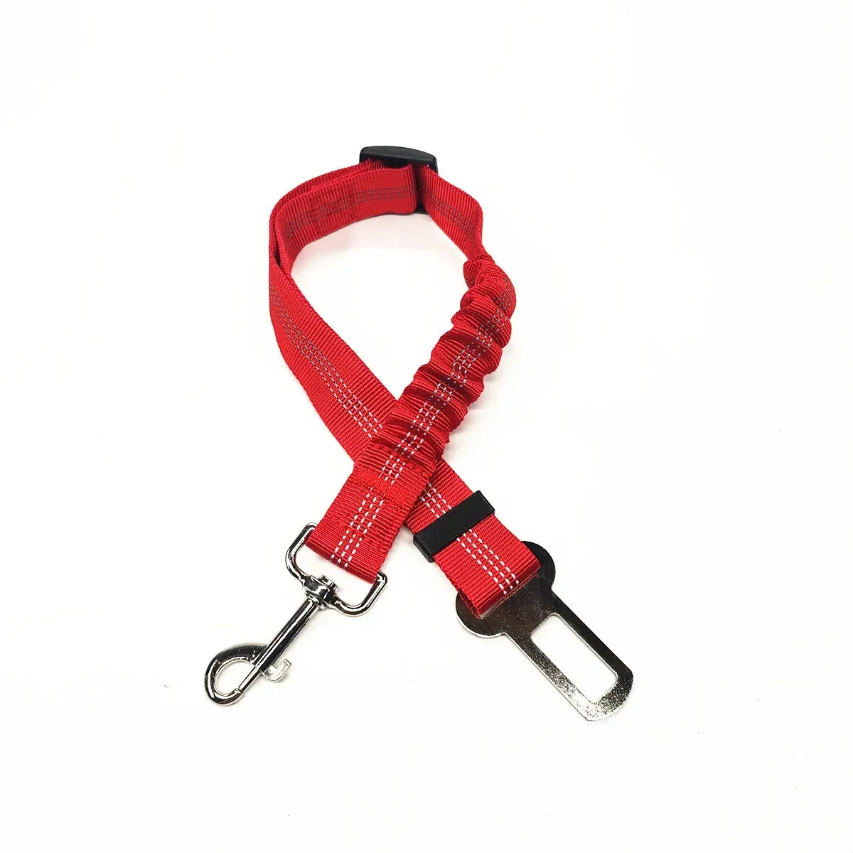 Adjustable Pet Car Seatbelt - Harness Safety Clip