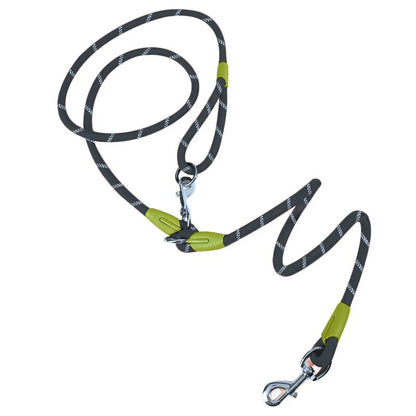 Reflective Hands-Free Dog Leash – Adjustable Bungee