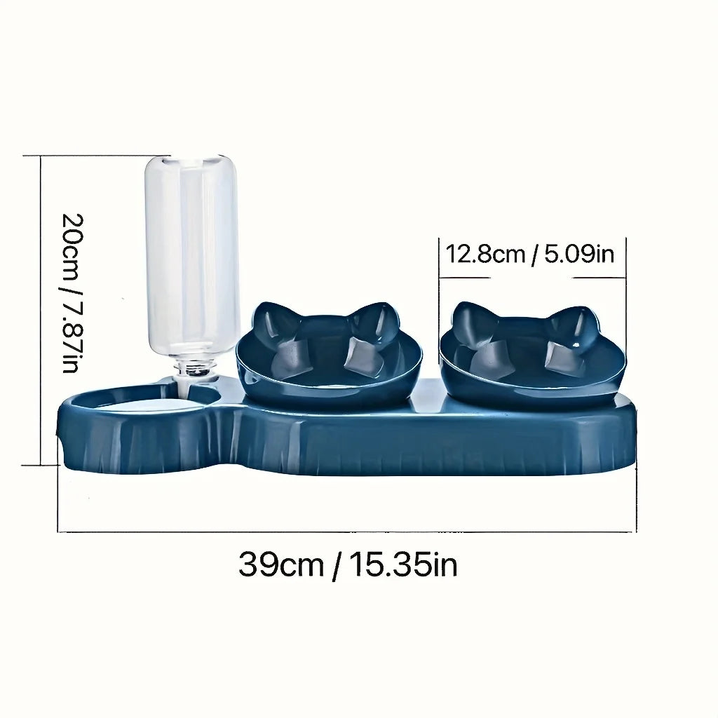3-in-1 Food Bowl for maximum Neck Protection