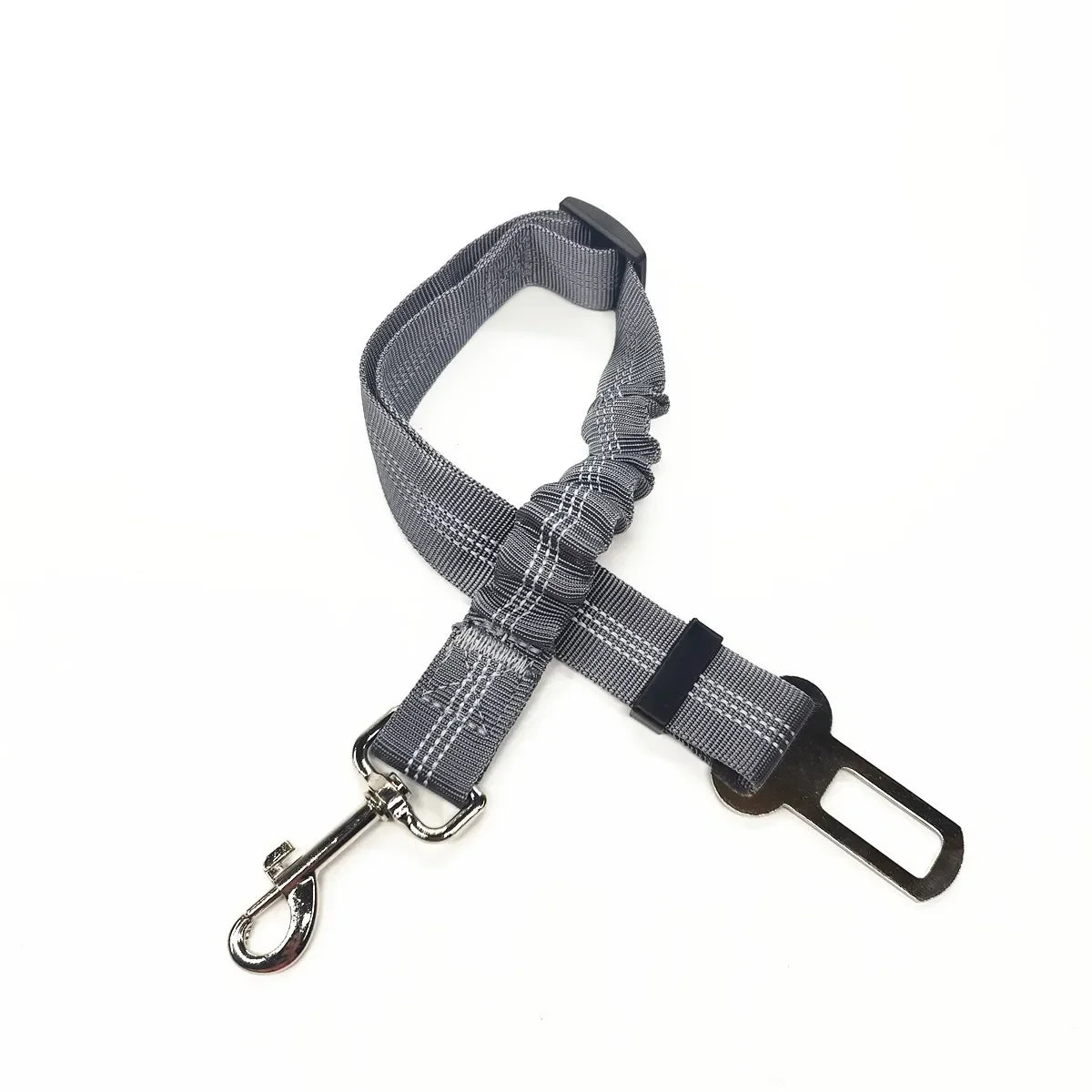 Adjustable Pet Car Seatbelt - Harness Safety Clip