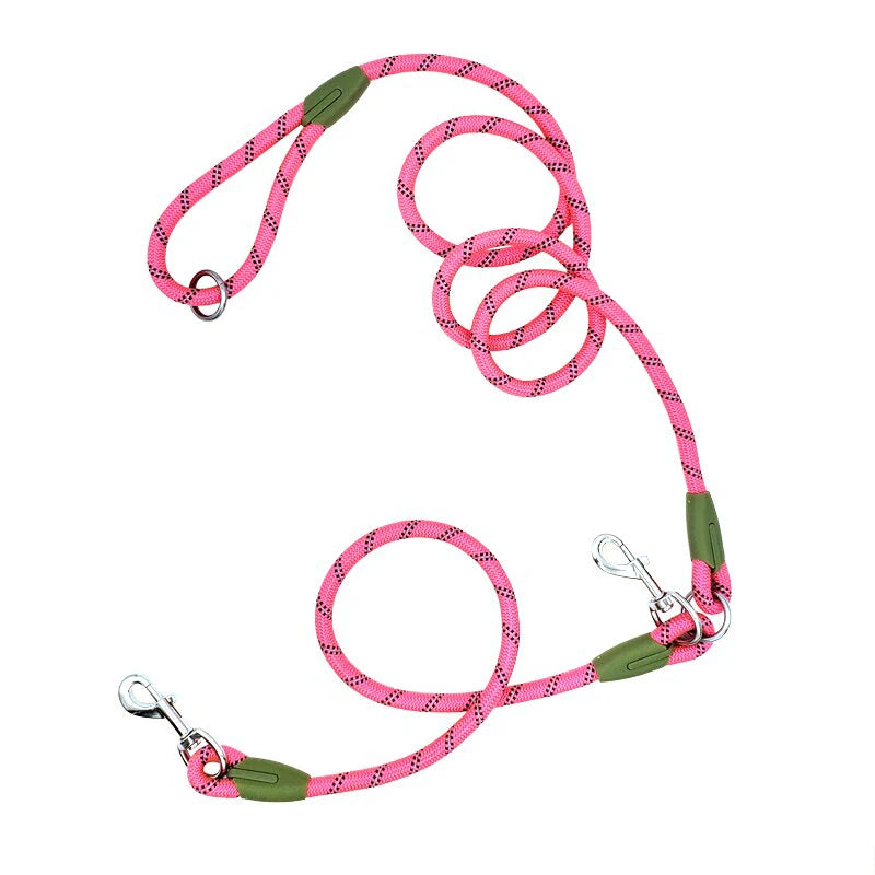 Reflective Hands-Free Dog Leash – Adjustable Bungee