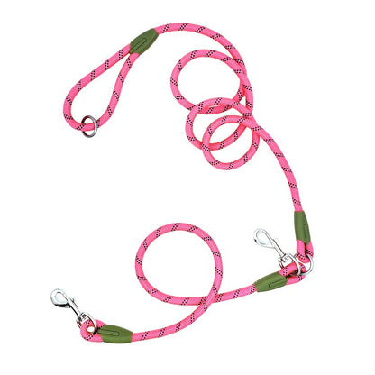 Reflective Hands-Free Dog Leash – Adjustable Bungee