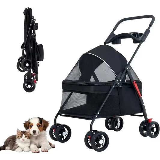 Lightweight & Foldable Pet Stroller