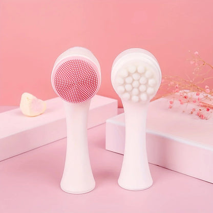 Paw Cleaner & Massager - Dual-Sided Brush