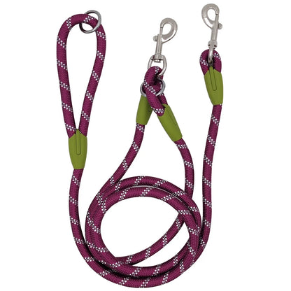 Reflective Hands-Free Dog Leash – Adjustable Bungee