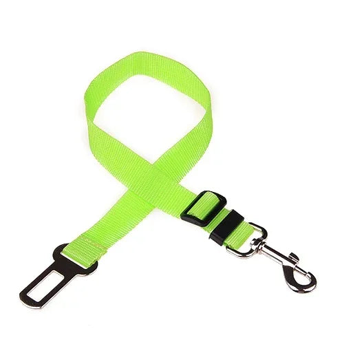 Adjustable Pet Car Seatbelt - Harness Safety Clip
