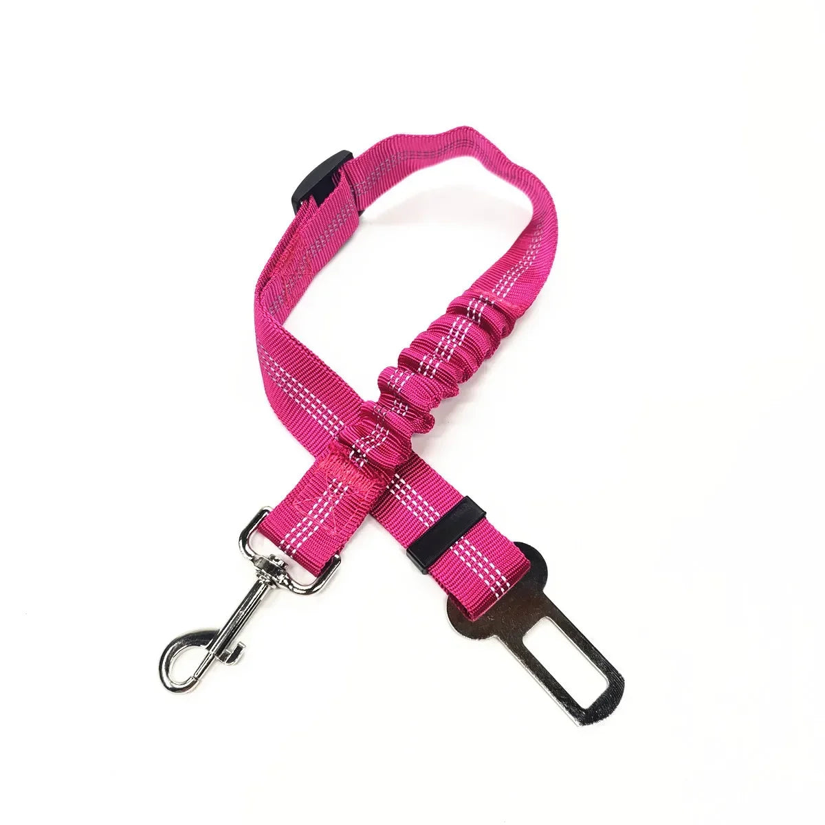 Adjustable Pet Car Seatbelt - Harness Safety Clip