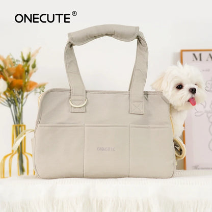 Portable Pet Shoulder Bag – Small Dog & Cat Carrier