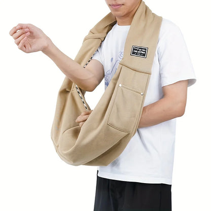 Pet Crossbody Carrier Bag - Portable Travel