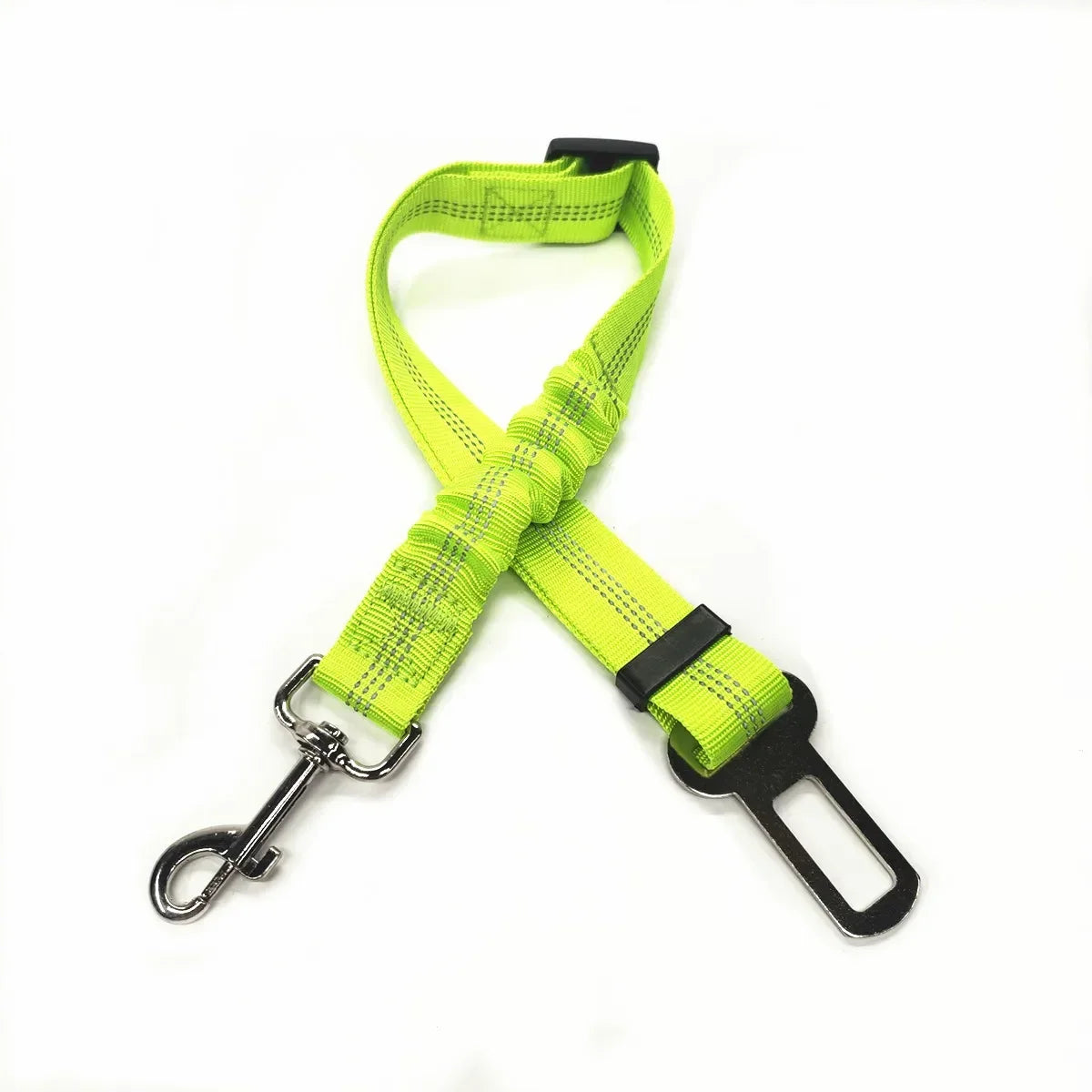 Adjustable Pet Car Seatbelt - Harness Safety Clip