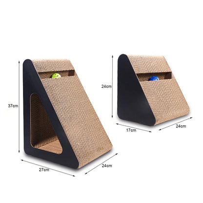2-in-1 Cat Scratcher Cardboard