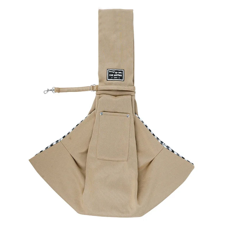 Pet Crossbody Carrier Bag - Portable Travel