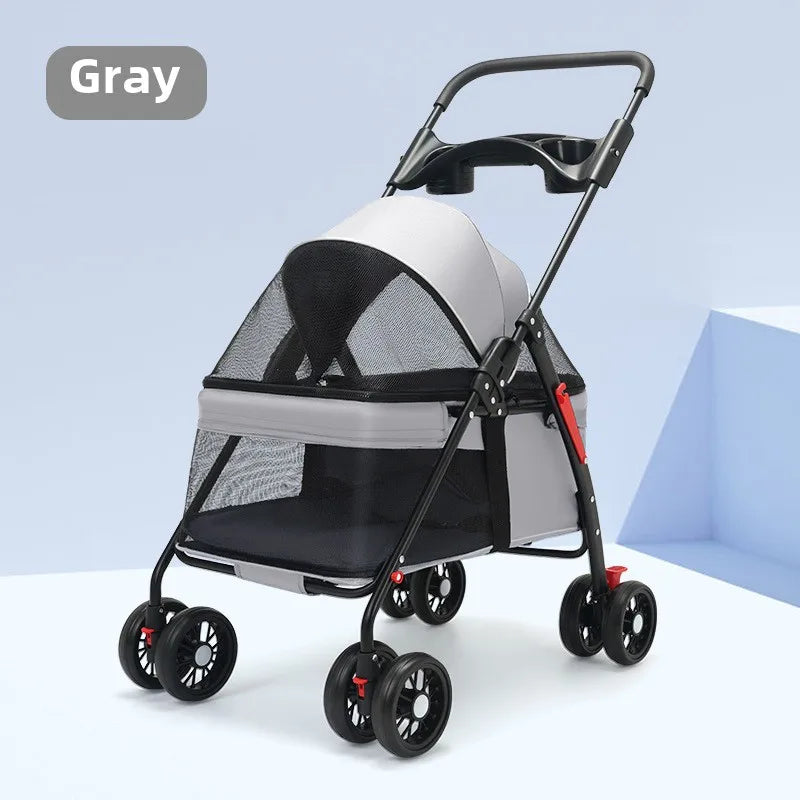 Lightweight & Foldable Pet Stroller