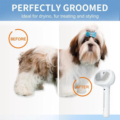 Pet Steam Massage Comb – Soft Brush