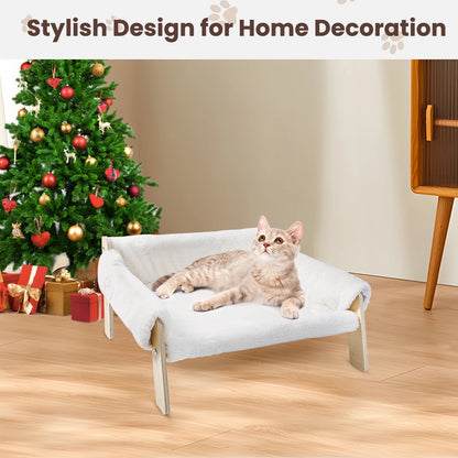 Large Pet Bed Sturdy With Wooden Legs