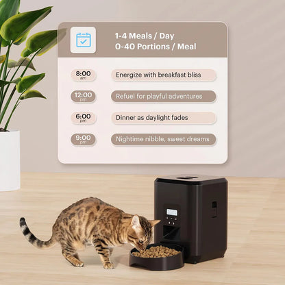Smart Automatic Pet Feeder – Food Dispenser for Cats & Dogs