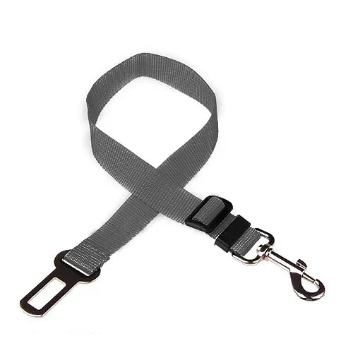 Adjustable Pet Car Seatbelt - Harness Safety Clip