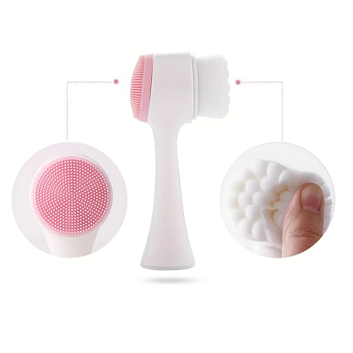 Paw Cleaner & Massager - Dual-Sided Brush