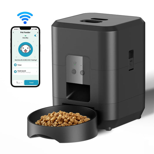 Smart Automatic Pet Feeder – Food Dispenser for Cats & Dogs