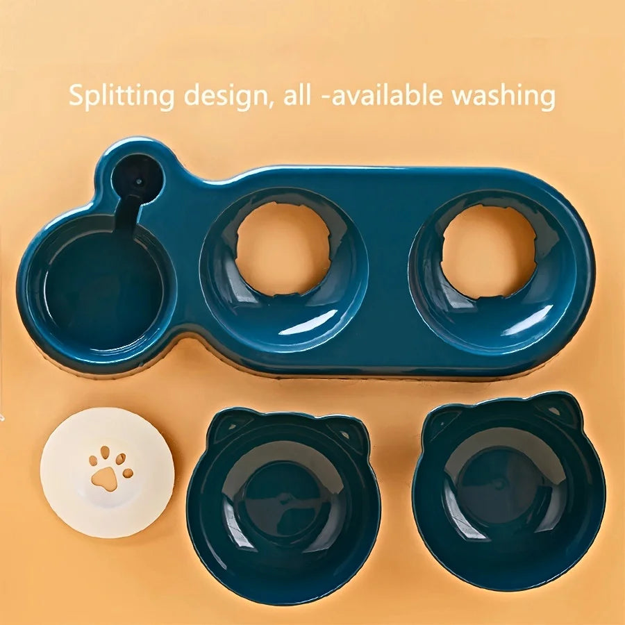 3-in-1 Food Bowl for maximum Neck Protection