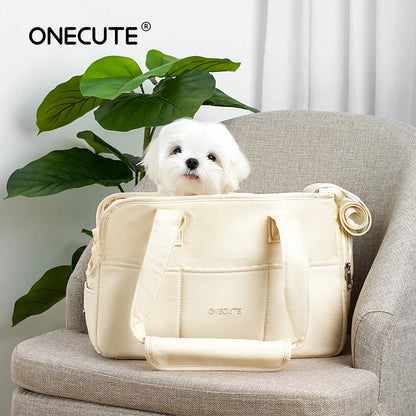 Portable Pet Shoulder Bag – Small Dog & Cat Carrier